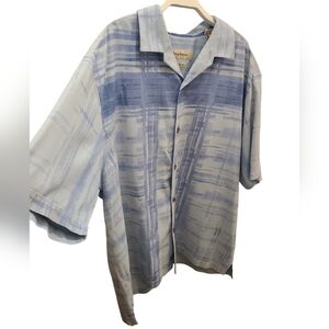 Tommy Bahama 100% Silk - Short Sleeve Shirt - Size XL